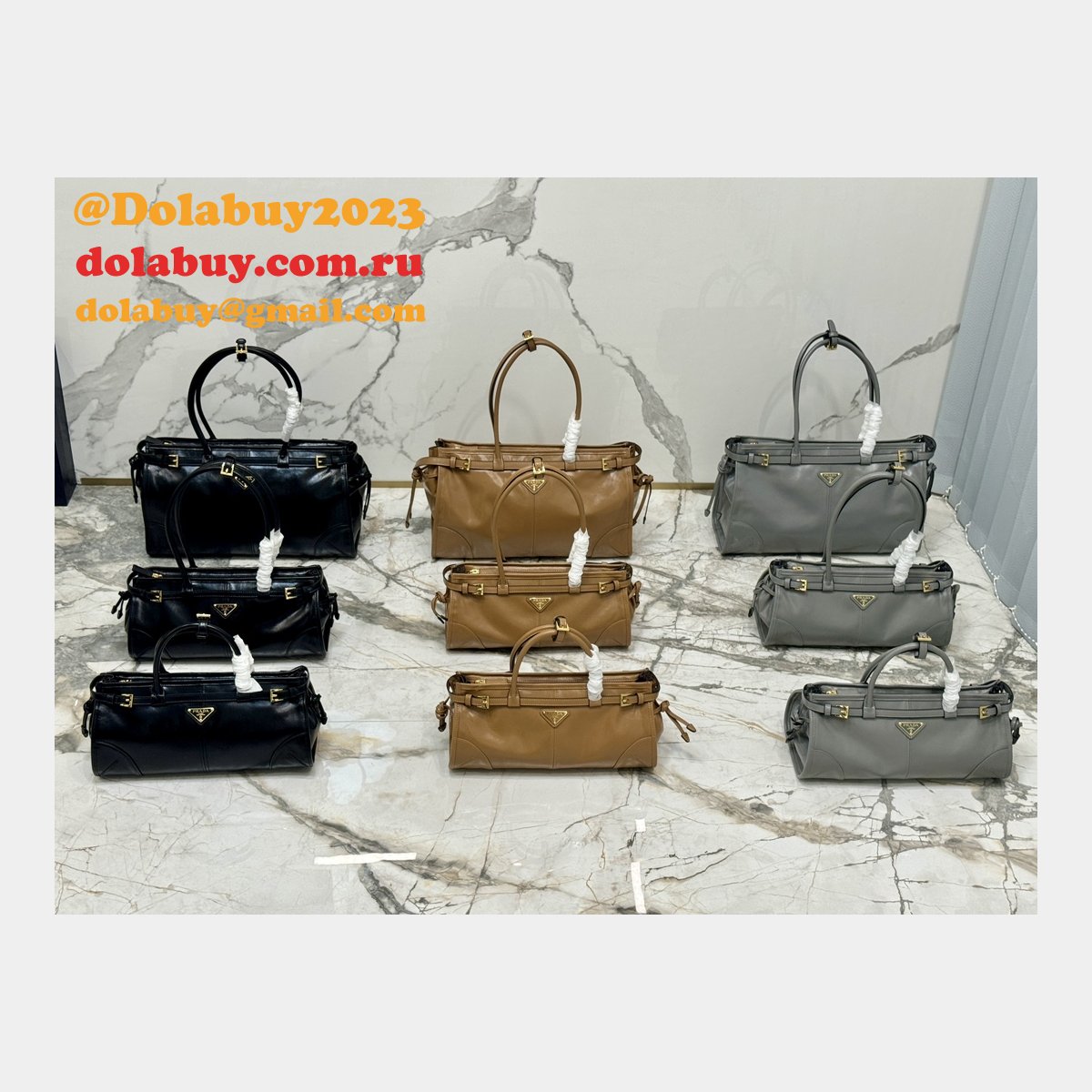 Duplicate Wholesale SoftLux Prada 2024 Luxe 1BA426/1BA433 Handbags