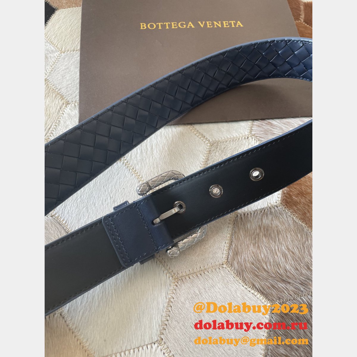 duplicate fashion b0tte*a Ven*ta replica belt 40mm