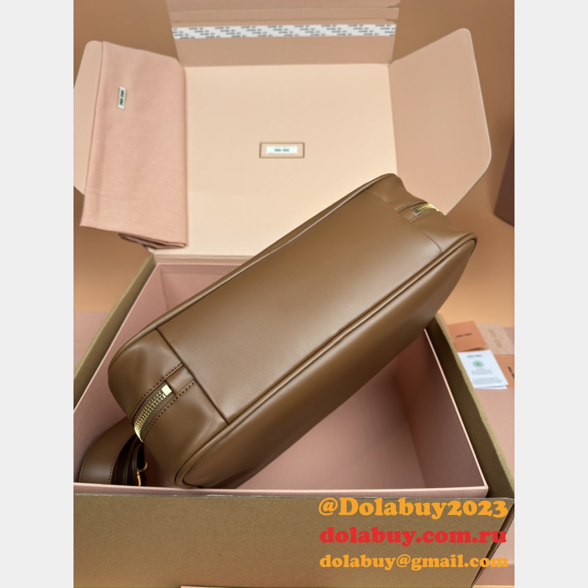 Luxury High Quality Miu Miu Tote 5BB117 Beau Bags For Sale