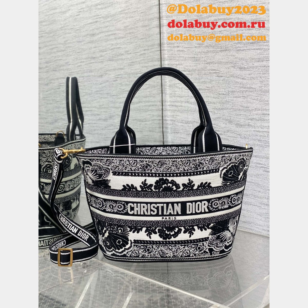 Shopping Basket Christian Dior 26CM Replica Wholesale Tote Bag