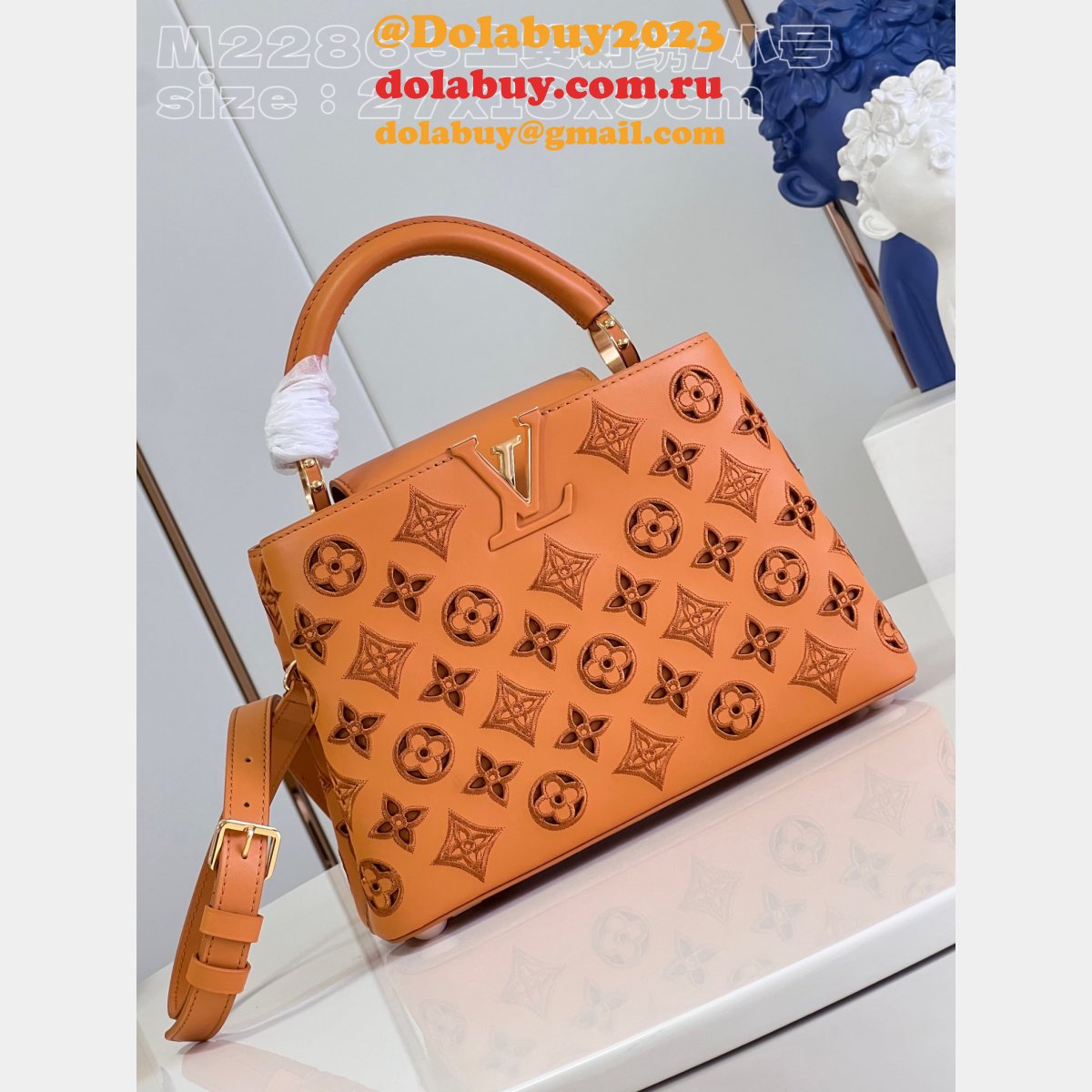 Fashion M22863 Capucines Replicas Louis Vuitton High Quality Bag