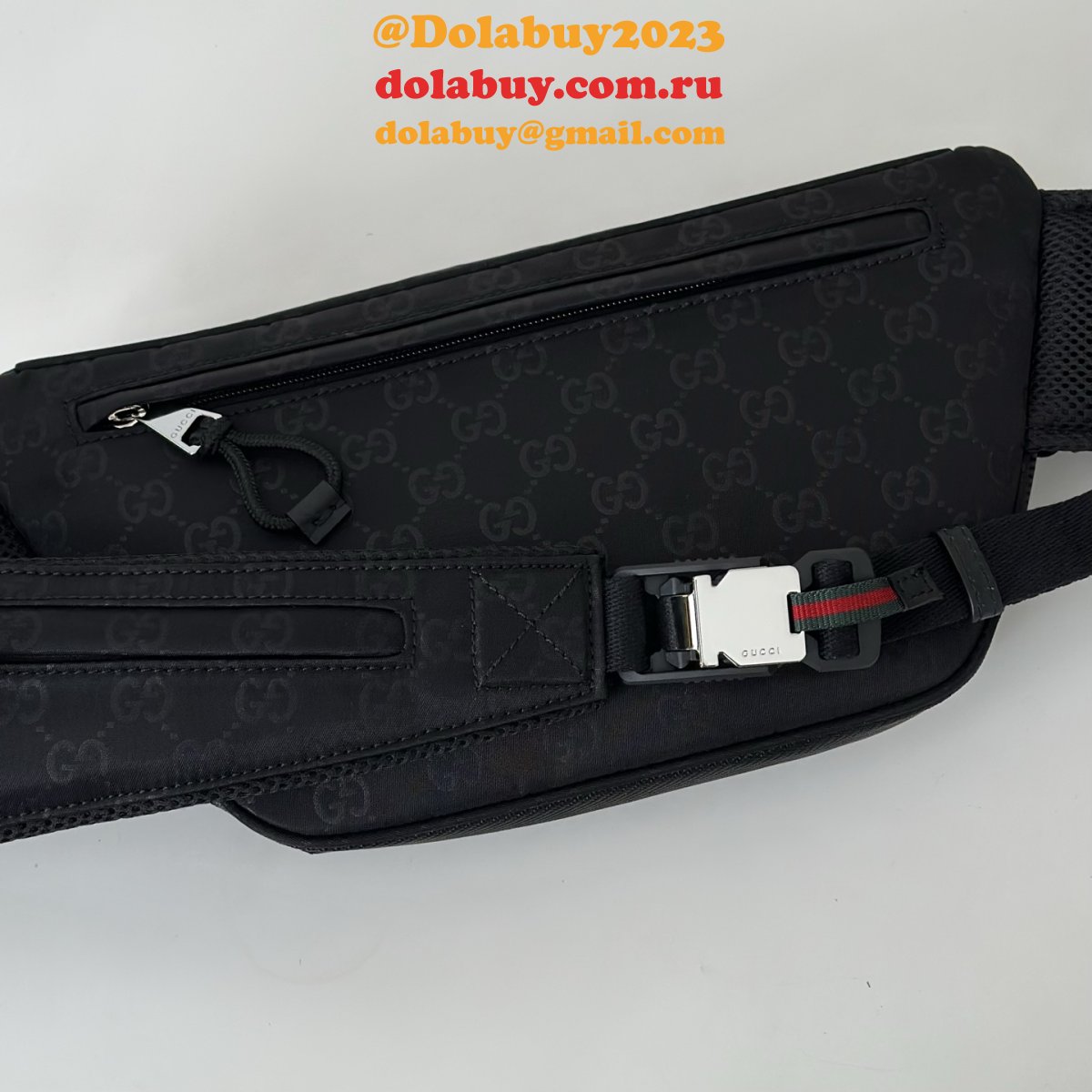 G*u*i nexus 804262 belt high quality gg nylon bag