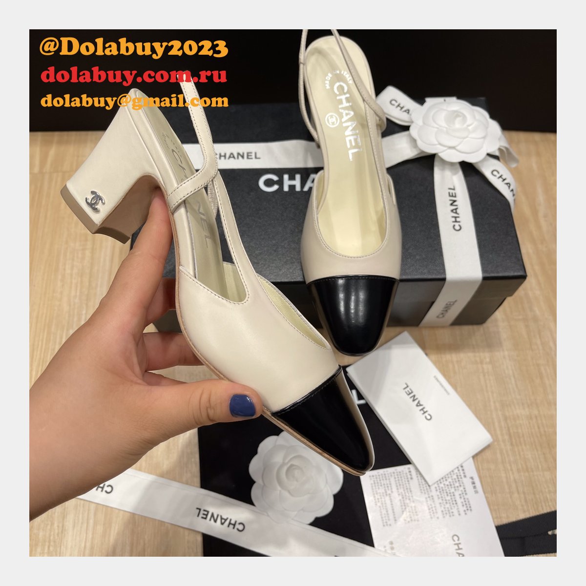 Knockoff CC Fashion sling back SHOES
