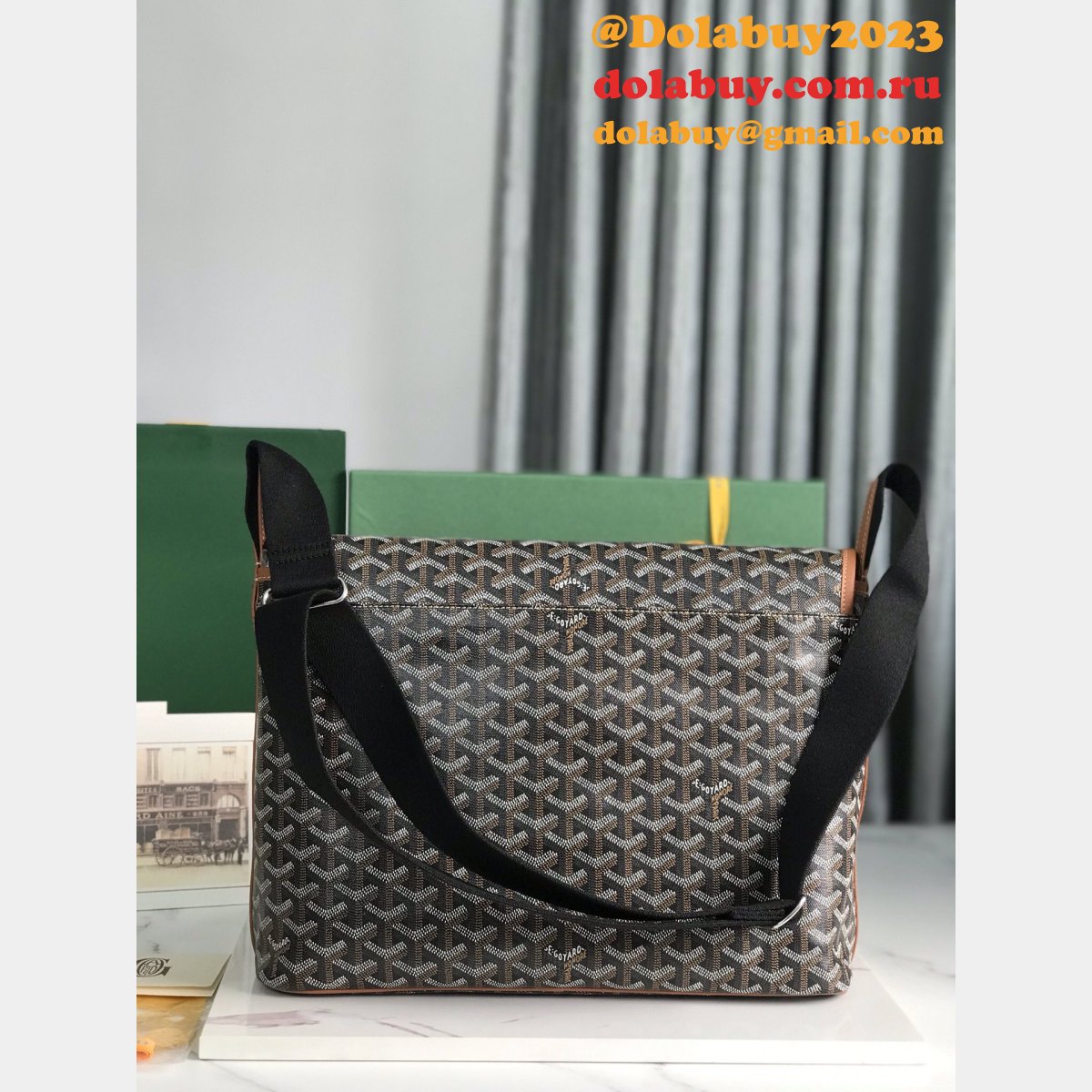Top Quality Goyard CAPETIEN Citadin Messenger Bag 020212