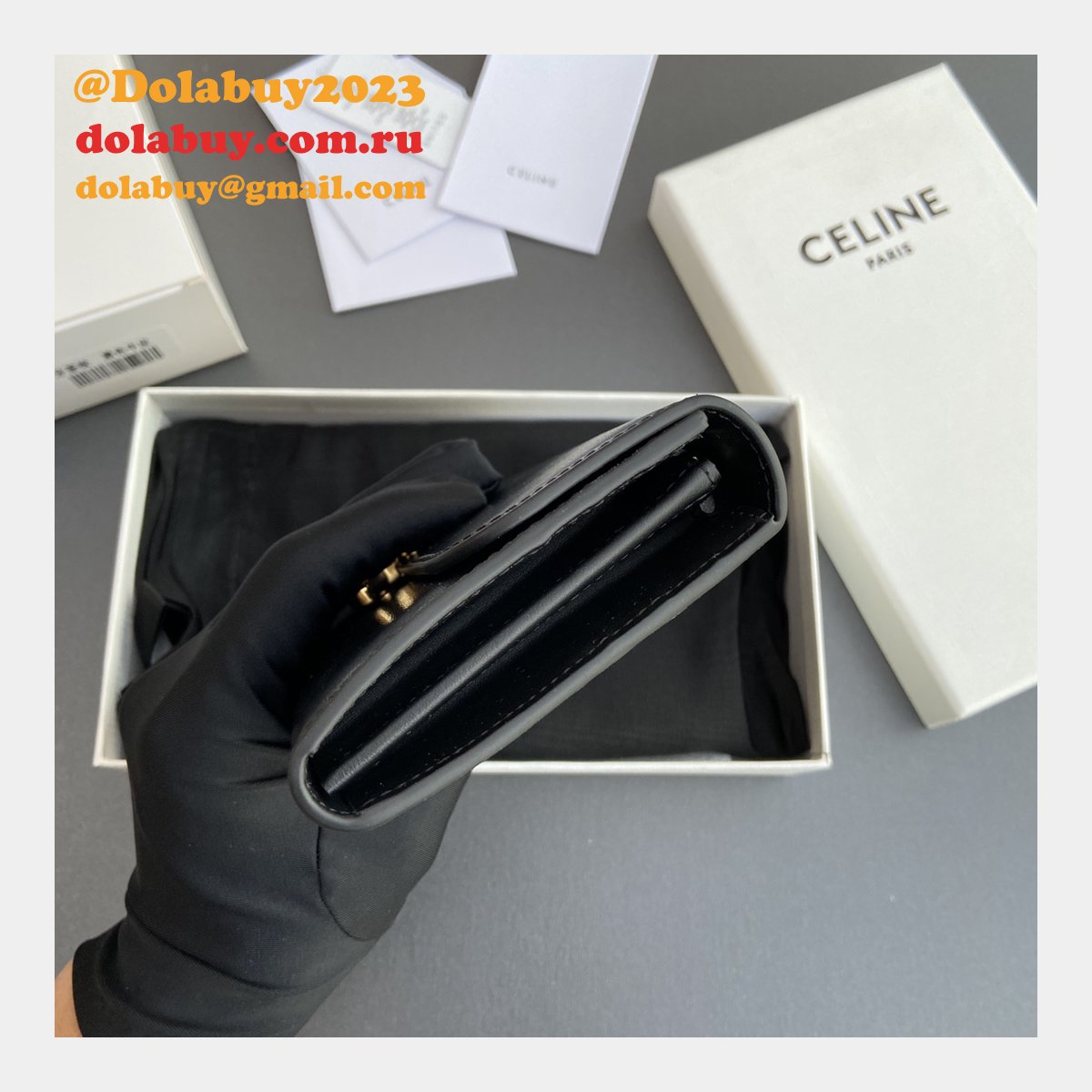 7 Star celine TRIOMPHE 1:1 Mirror wallet