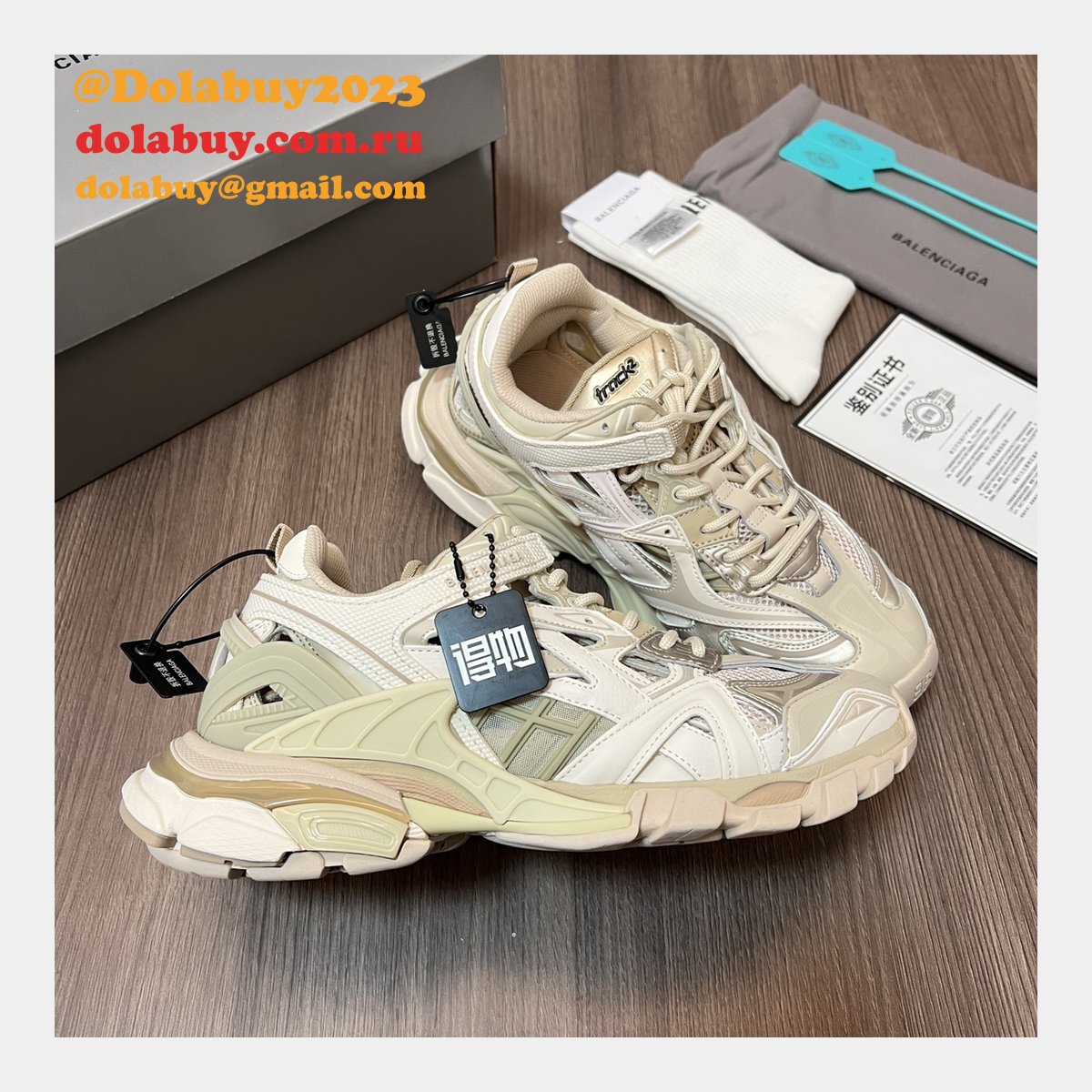 Buy Balenciaga Replica Track Trainer Sneakers Shoes