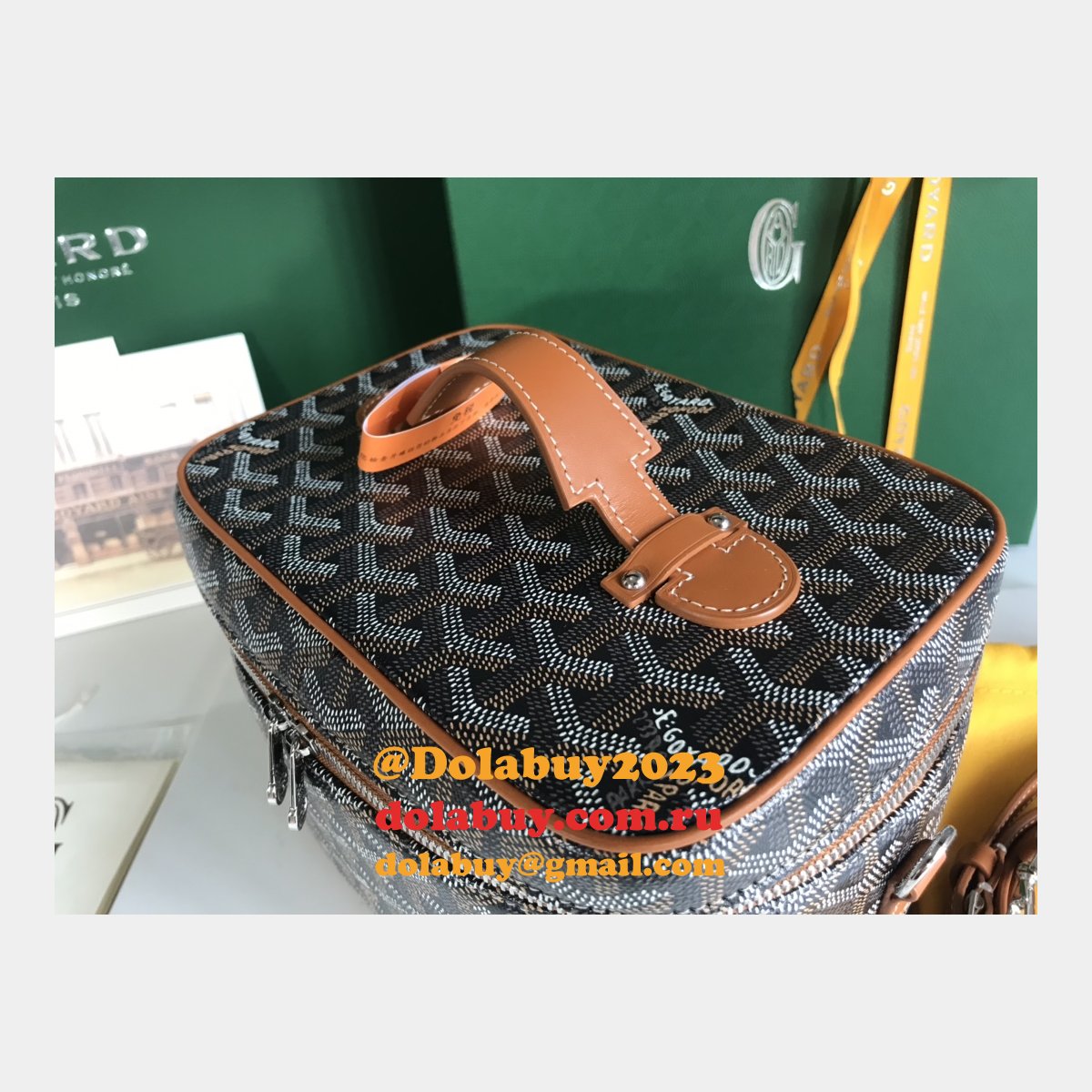 Beauty Fake Designer 020185 Makeup Goyard Muse Luxury Bag