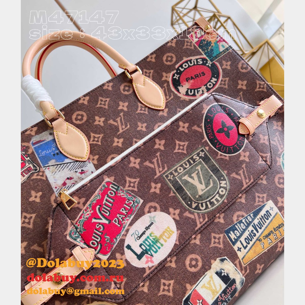 Perfect Dolabuy OnTheGo Voyage Louis Vuitton M47147 Knockoff Bag
