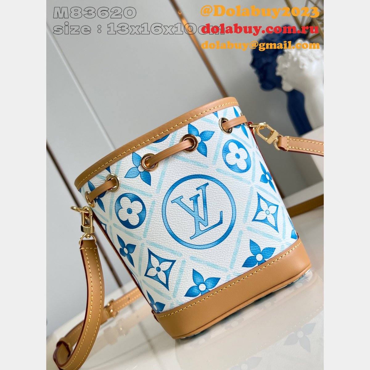 Copy Louis Vuitton 1:1 Mirror M83620 Nano Noé Designer Bag
