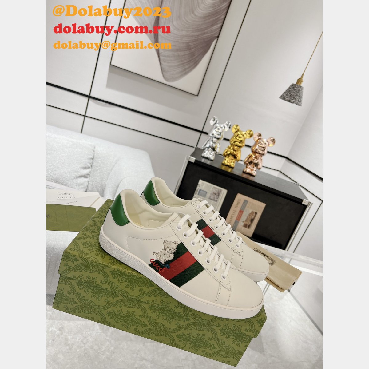 replica best quality ace G*u*i sneakers uk shoes