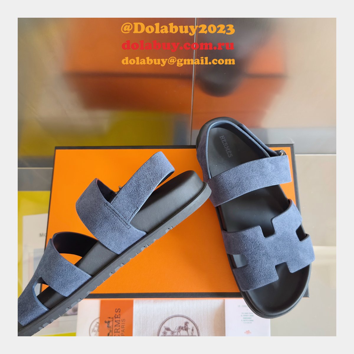 Luxury Hermes Genius Sandal 2025