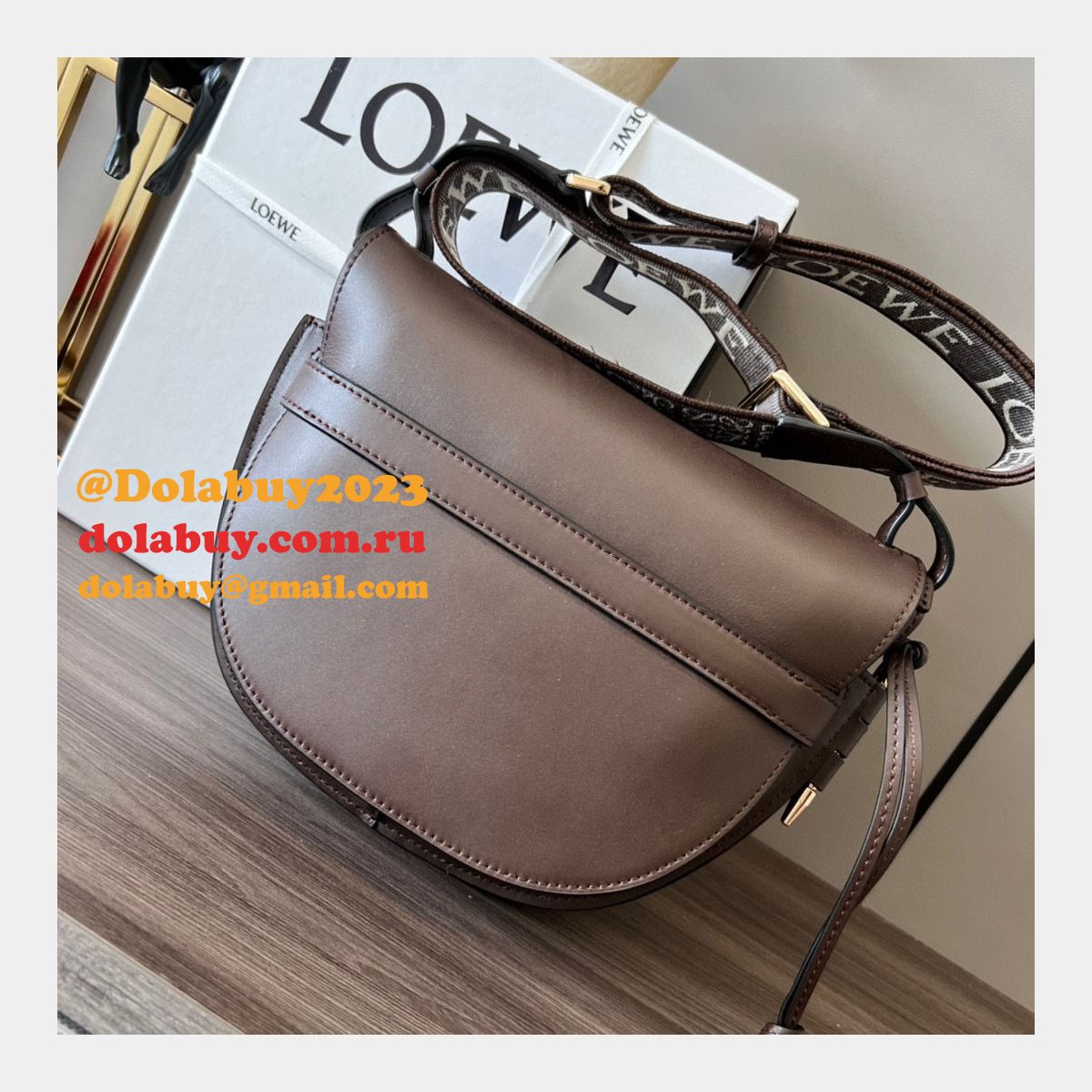 Best 1:1 Wholesale Mirror LOEWE GATE HADNBAG 25MM
