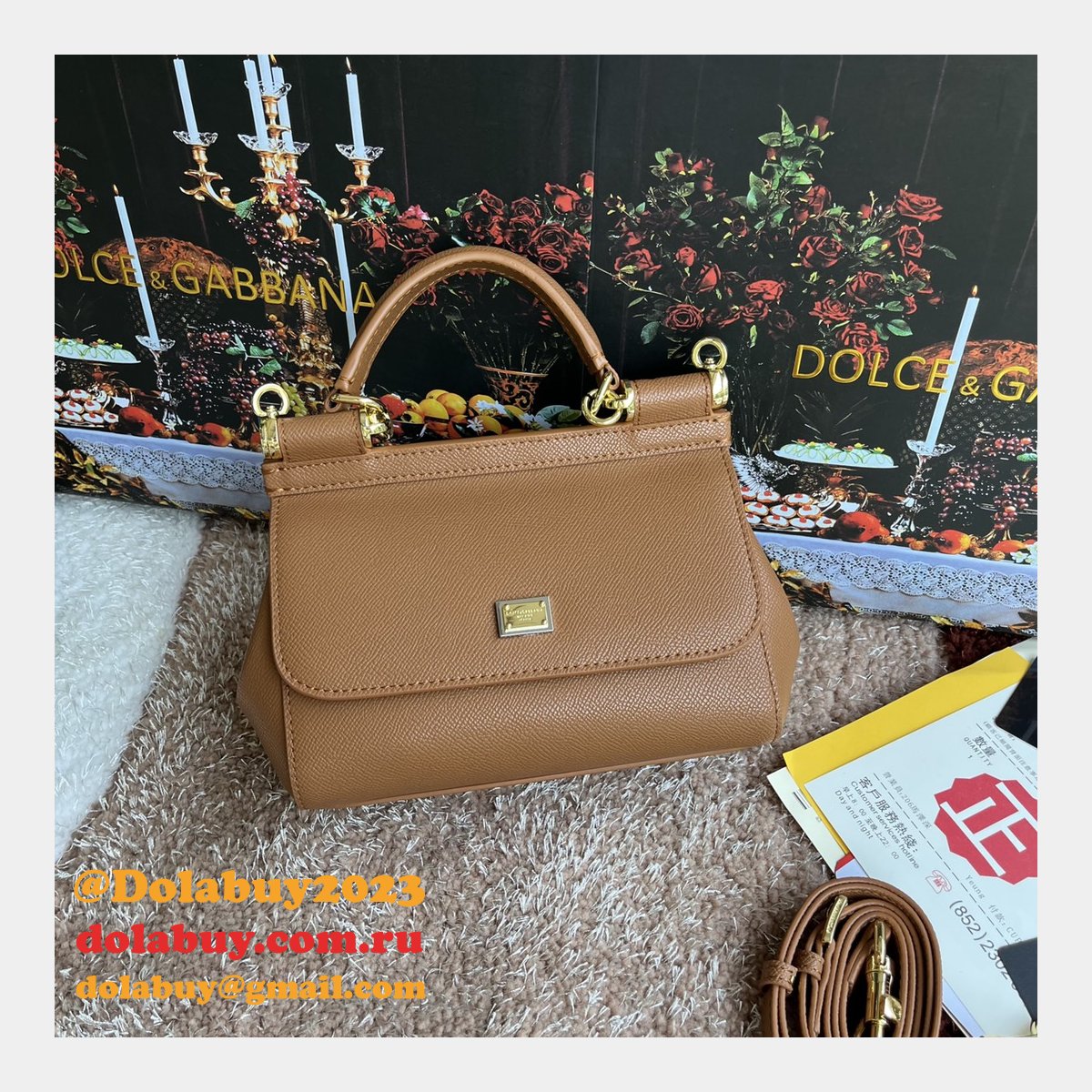 Dolce & Gabbana High Quality Replica 4135 Sicily Bag