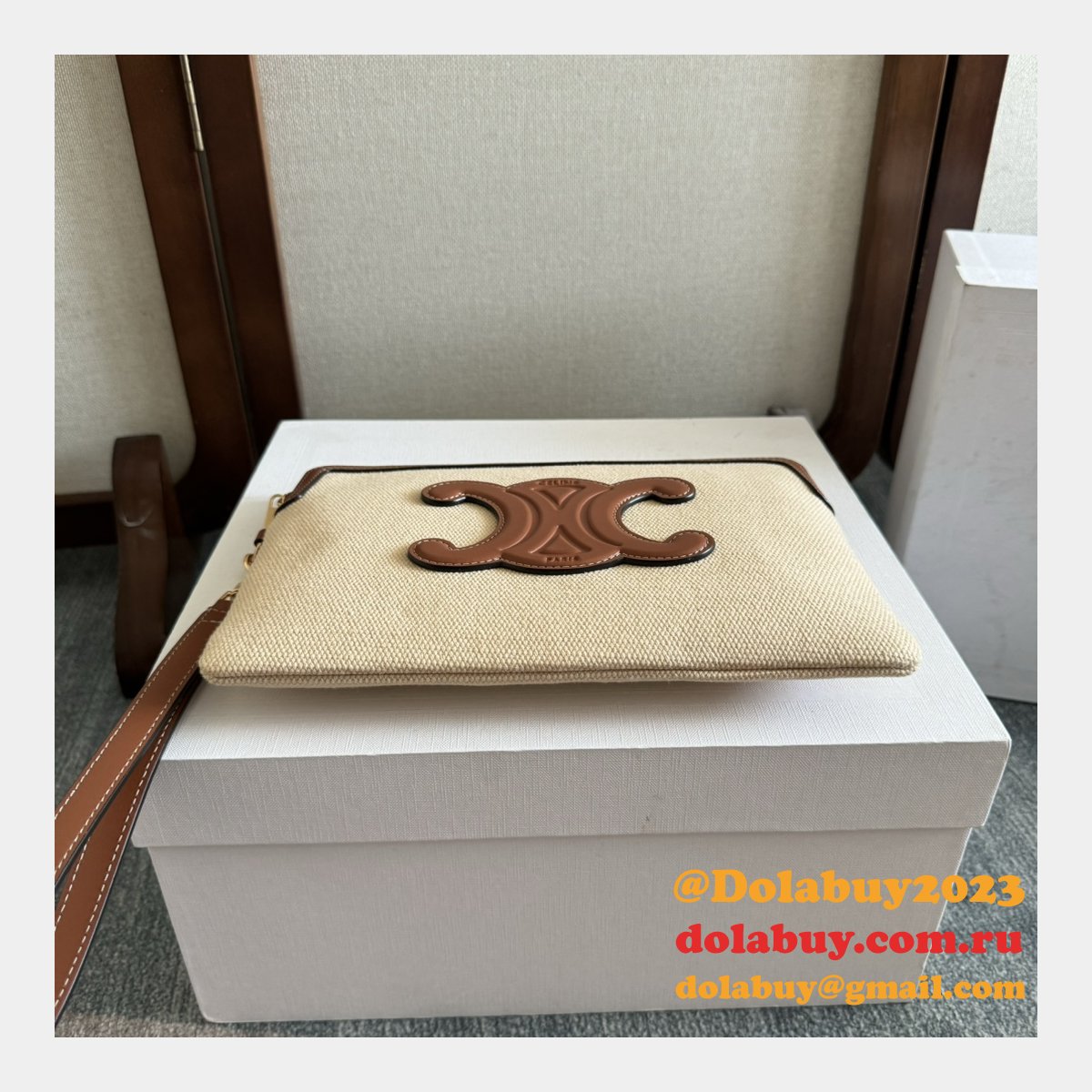 Top Quality Celine Fashion Designer 107502 Clutch