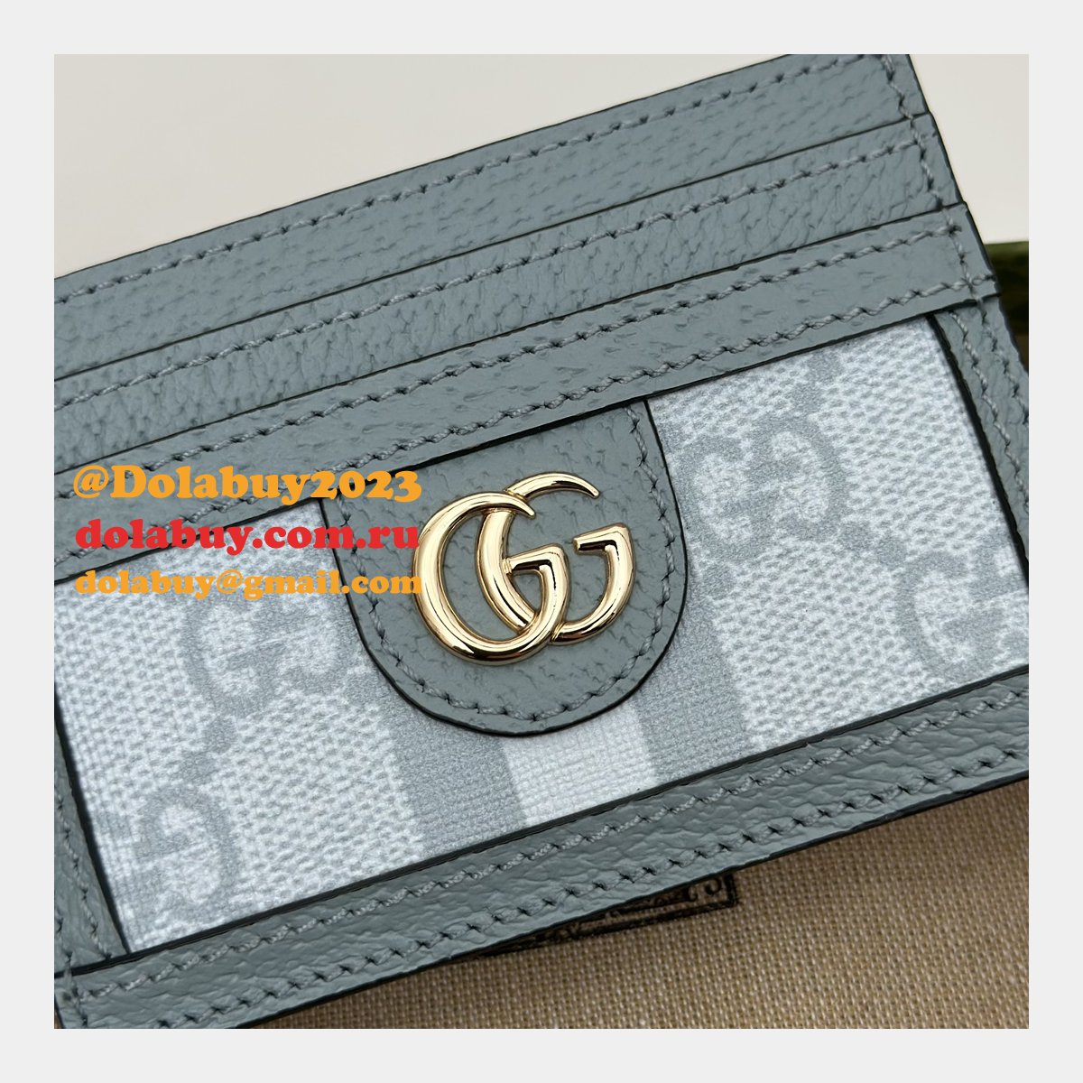 gg supreme ophidia duplicate card case 523159 inspired G*u*i bag