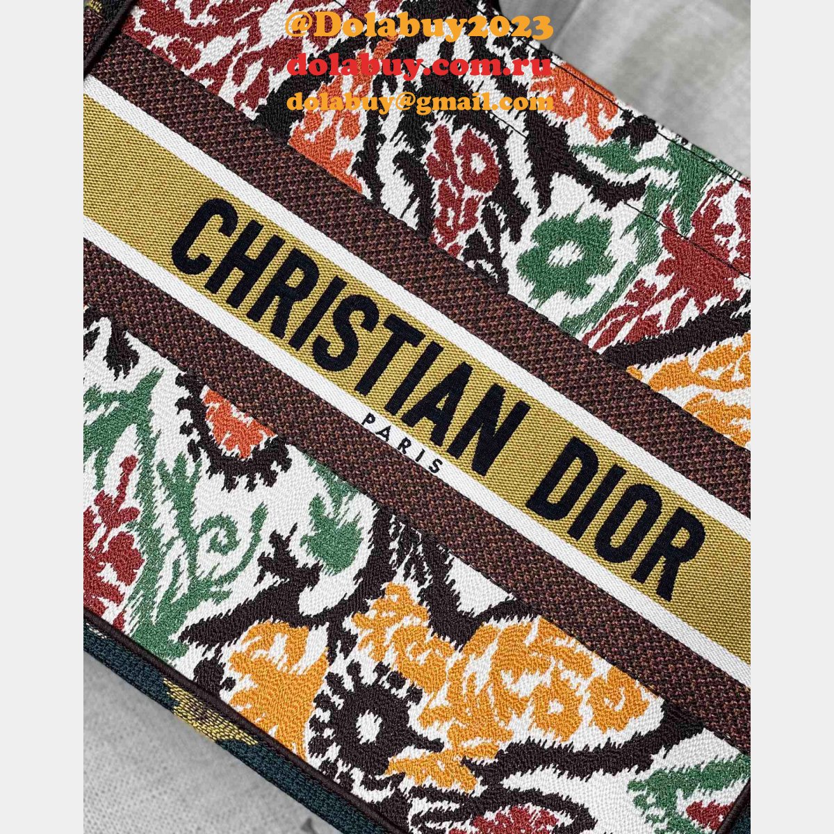 Luxury Replica Top Dio CD Book Tote 36/41.5CM Bag