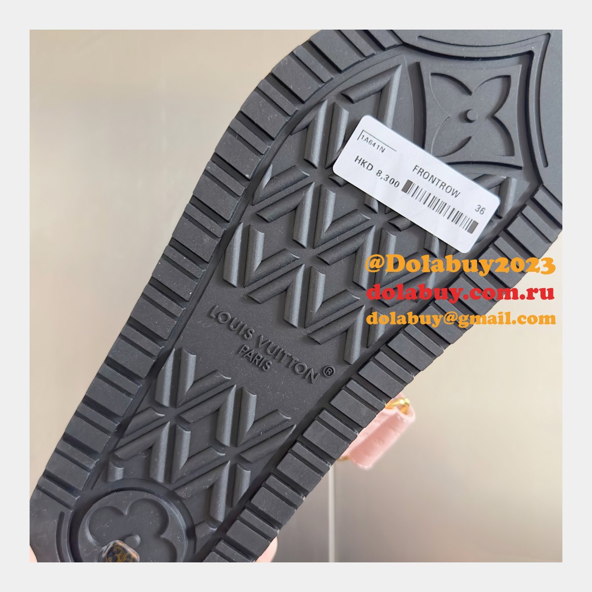 Top Quality LV Sunset Flat Comfort Mule