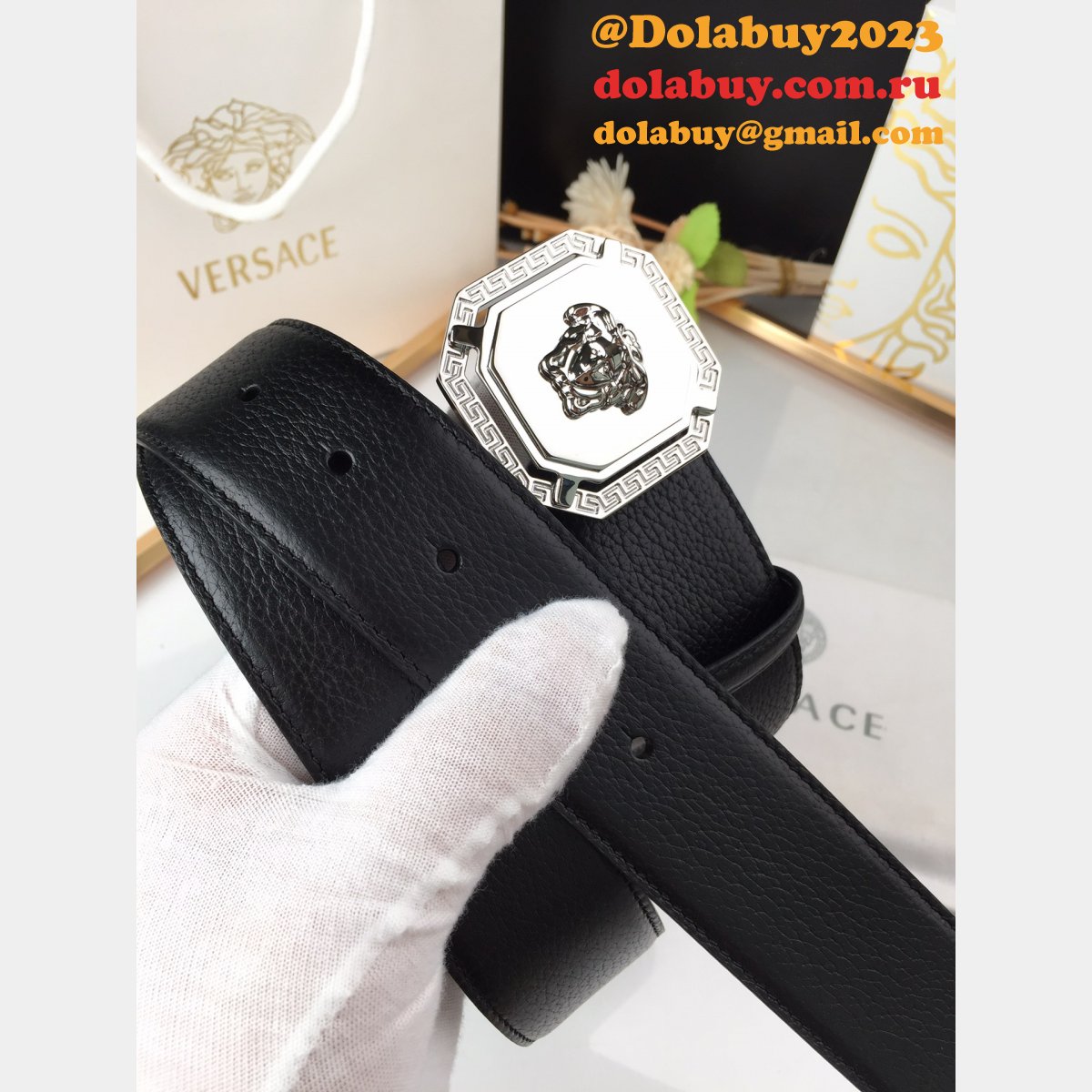 Top Quality Versace 40mm Best Belt For Sale