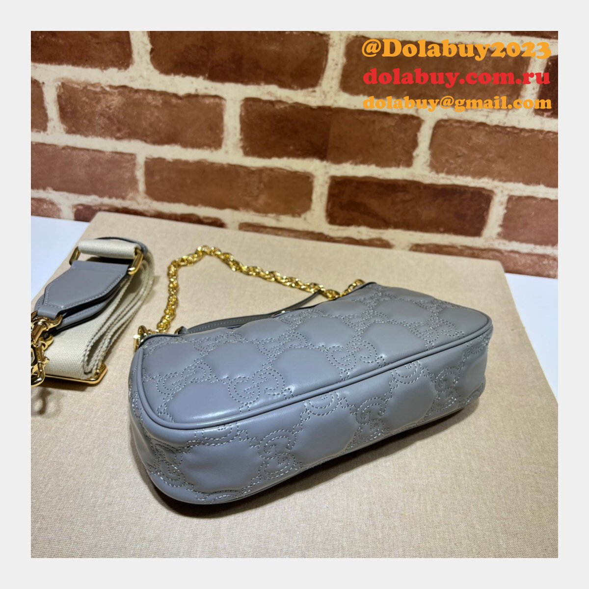 best G*u*i gg aaa+ matelassé luxury 735049 handbag