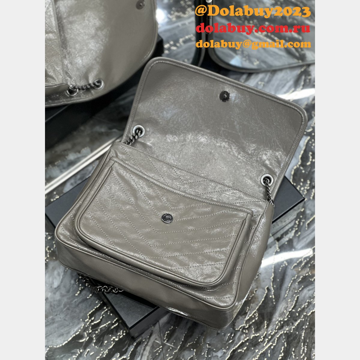 Replica Saint Laurent Niki 498830 32CM Luxury YSL Bag