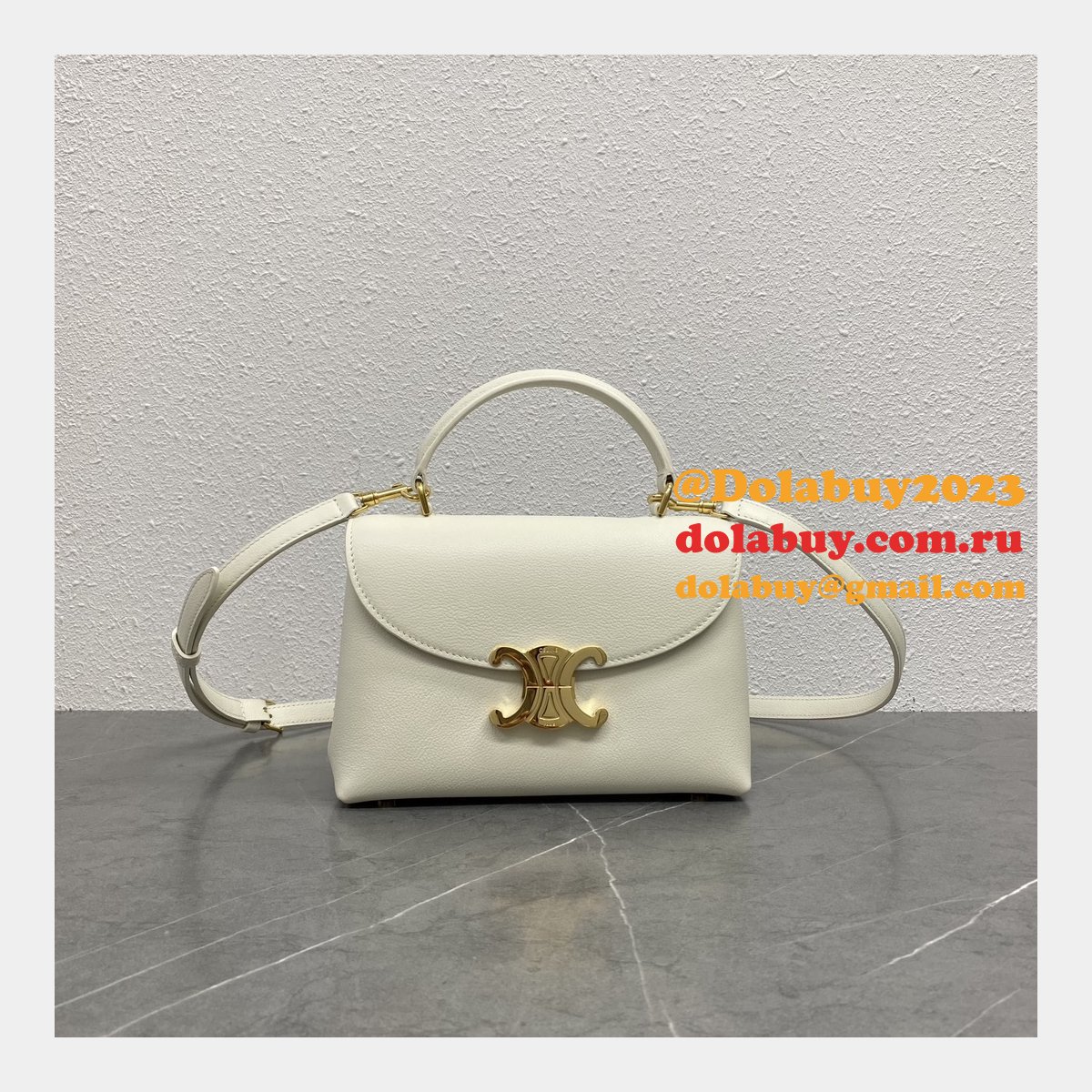 Luxury celine TRIOMPHE 20CM kelly BAG 118113