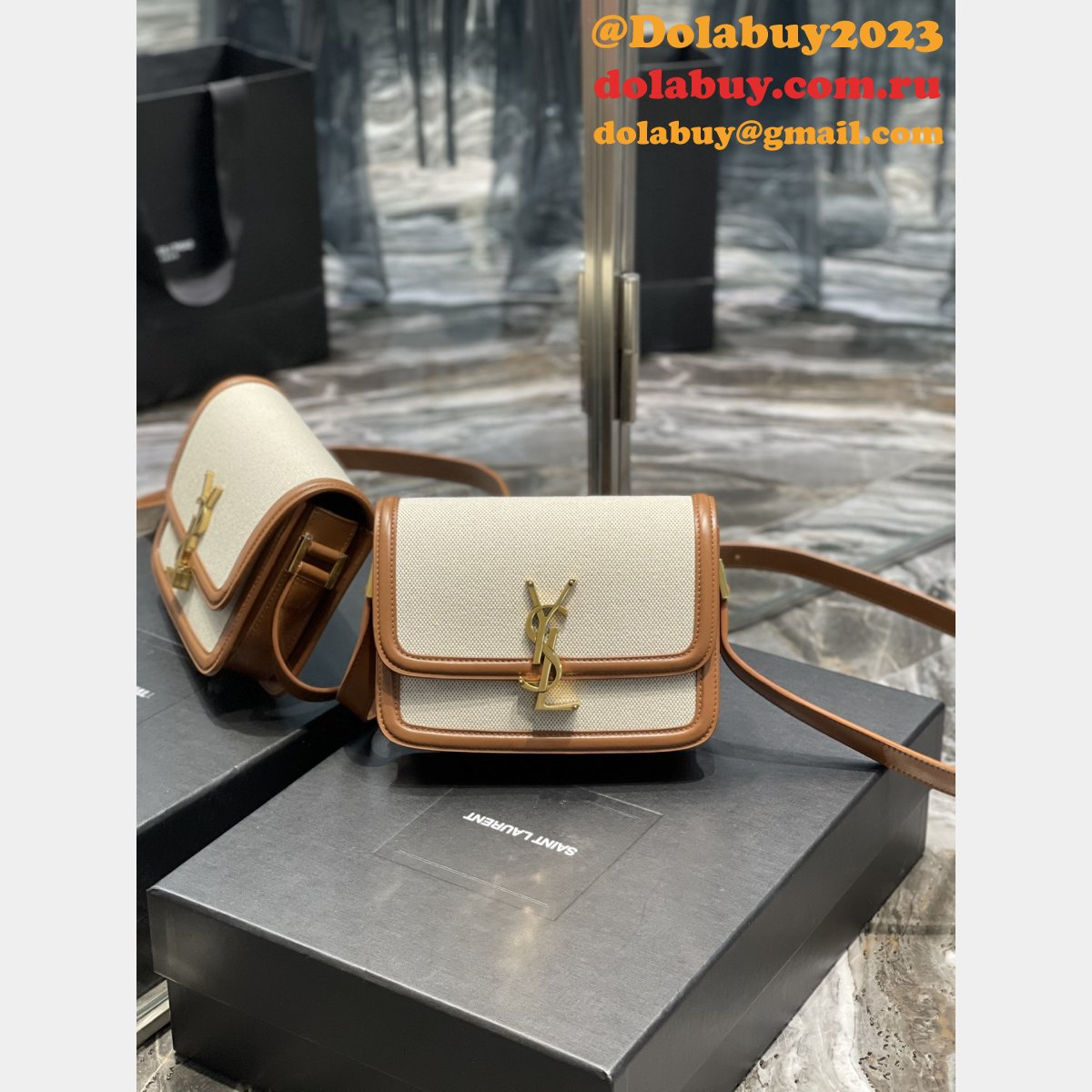 Best YSL Solferino box Top Quality PERFECT BAGS 634306