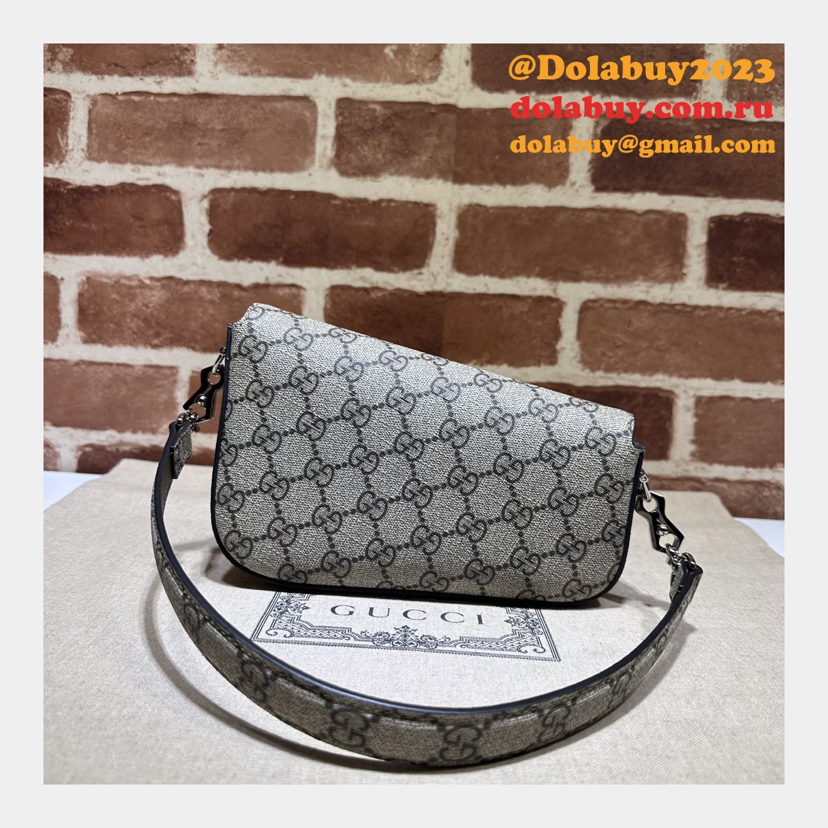duplicate G*u*i horsebit 774209 knockoff 1955 shoulder designer bag