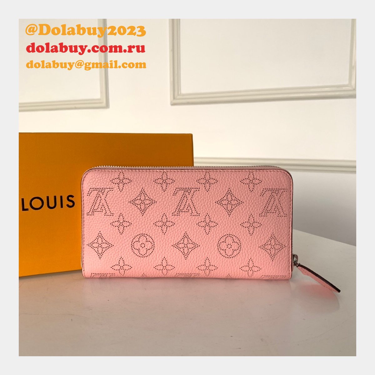Louis Vuitton M61867 Fake Zippy Wallet Mahina Multiple Colour