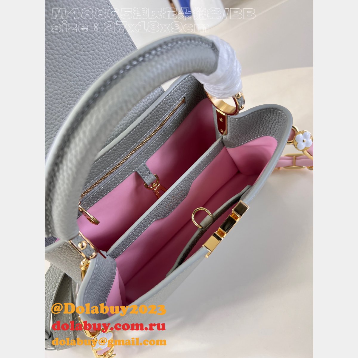 The Capucines Replica Top Quality Taurillon Louis Vuitton M48865 Bag