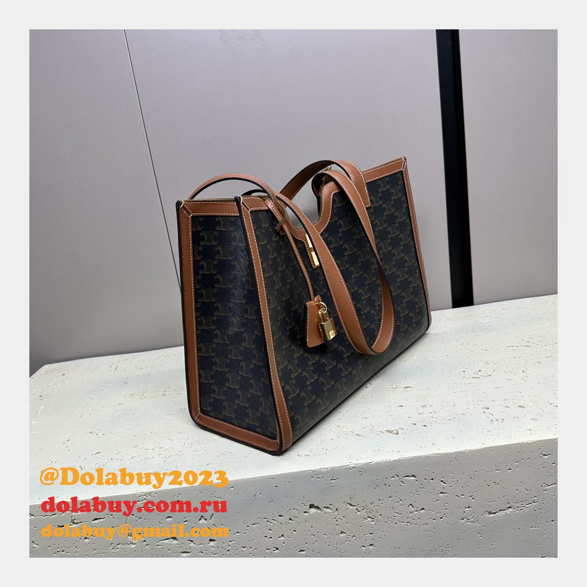Wholesale Cabas 16 In Smooth 112583 Celine Knockoff Bag