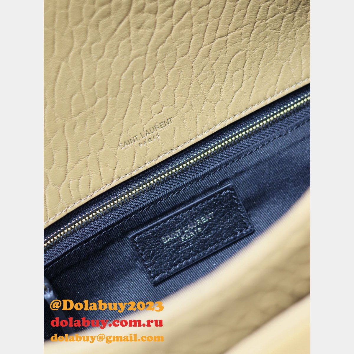 Best 28/22cm Replica Saint Laurent Niki 633158/633151 Khaki Bags