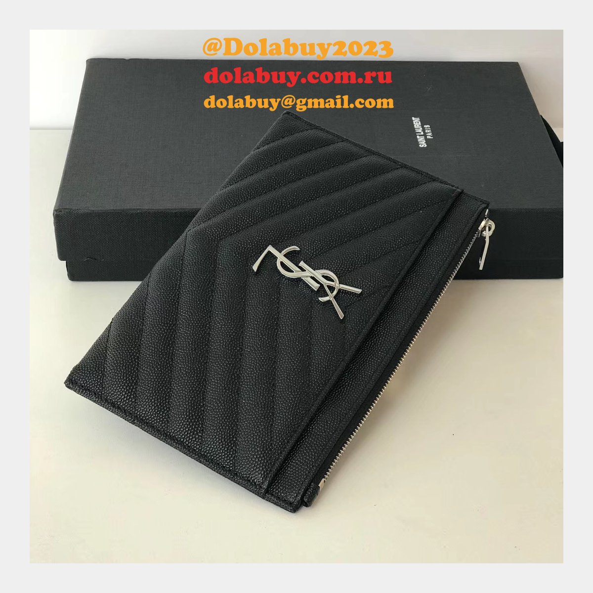High Quality YSL Cheap Saint Laurent 418963 Clutches