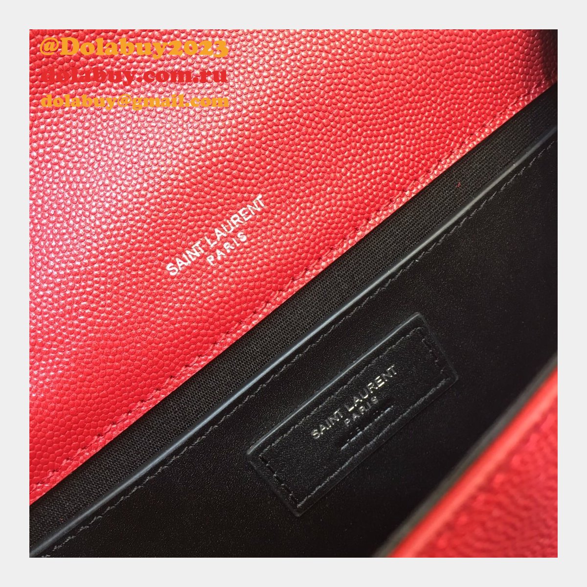 Saint Laurent 20CM Vicky Quilted Shoulder Bag