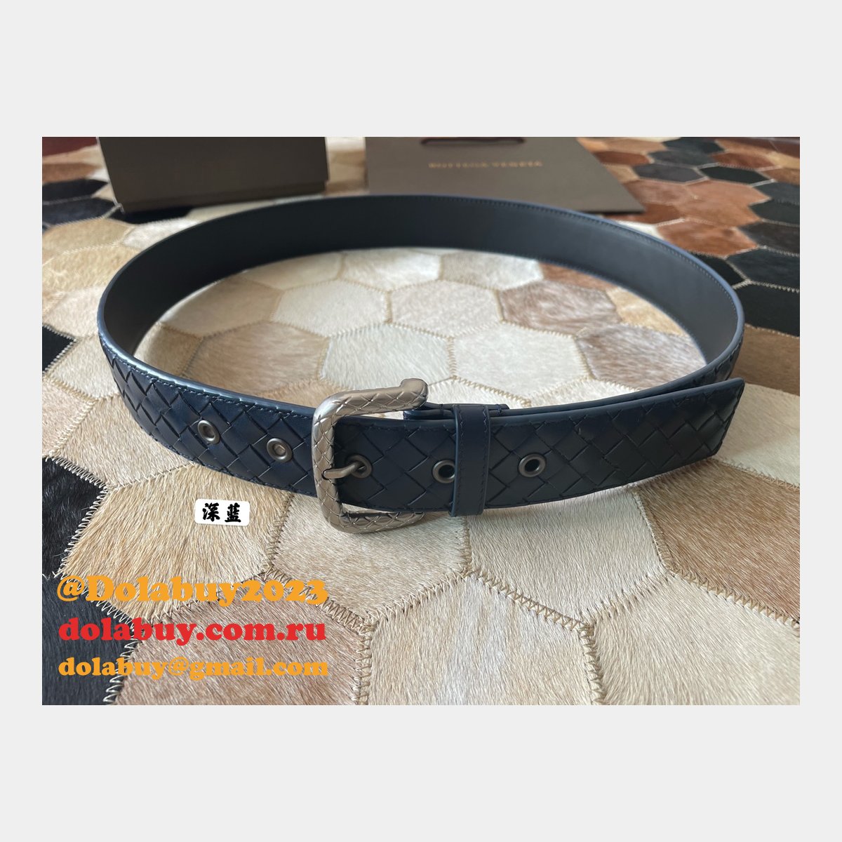 duplicate fashion b0tte*a Ven*ta replica belt 40mm