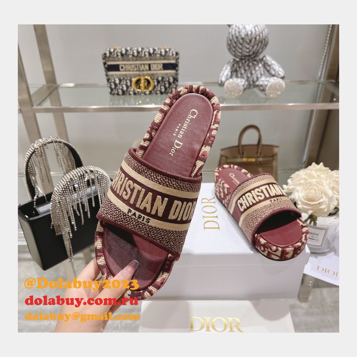 Christian Dior Buy high quality Dior replica shoe online