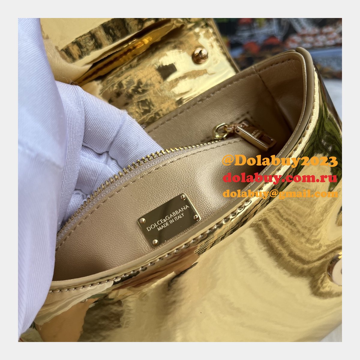Buy Best 1:1 Replicas Dolce & Gabbana DG Logo 9112 Hand Bag