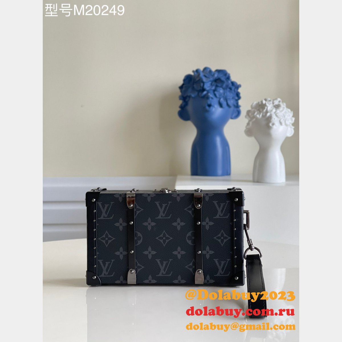 High Quality Replica Louis Vuitton Wallet Trunk Monogram Macassar M20250/M20249 Bags
