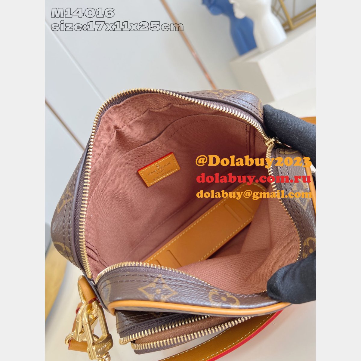 Louis Vuitton Nil Luxury G69 Brown 7 Star M14016 Bag
