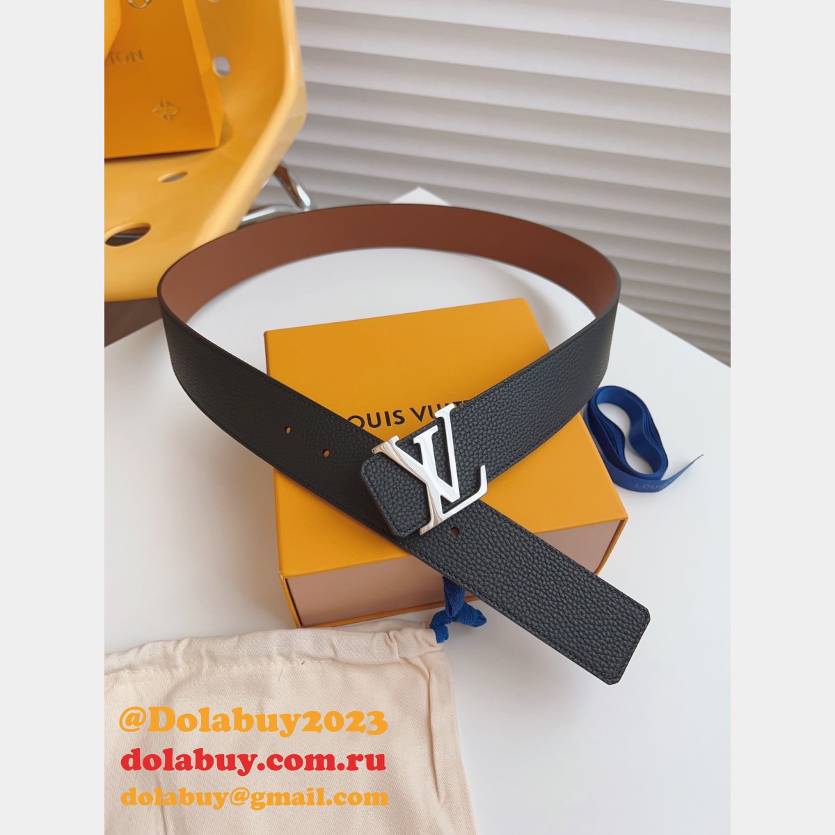 Buy Replicas Louis Vuitton AAA+ Belts Outlet 40mm Dolabuy