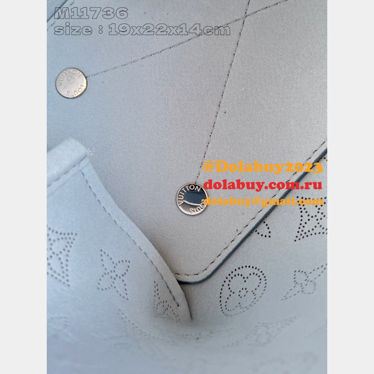Bella Mahina M11736 White Inspired Louis Vuitton Luxury Bags