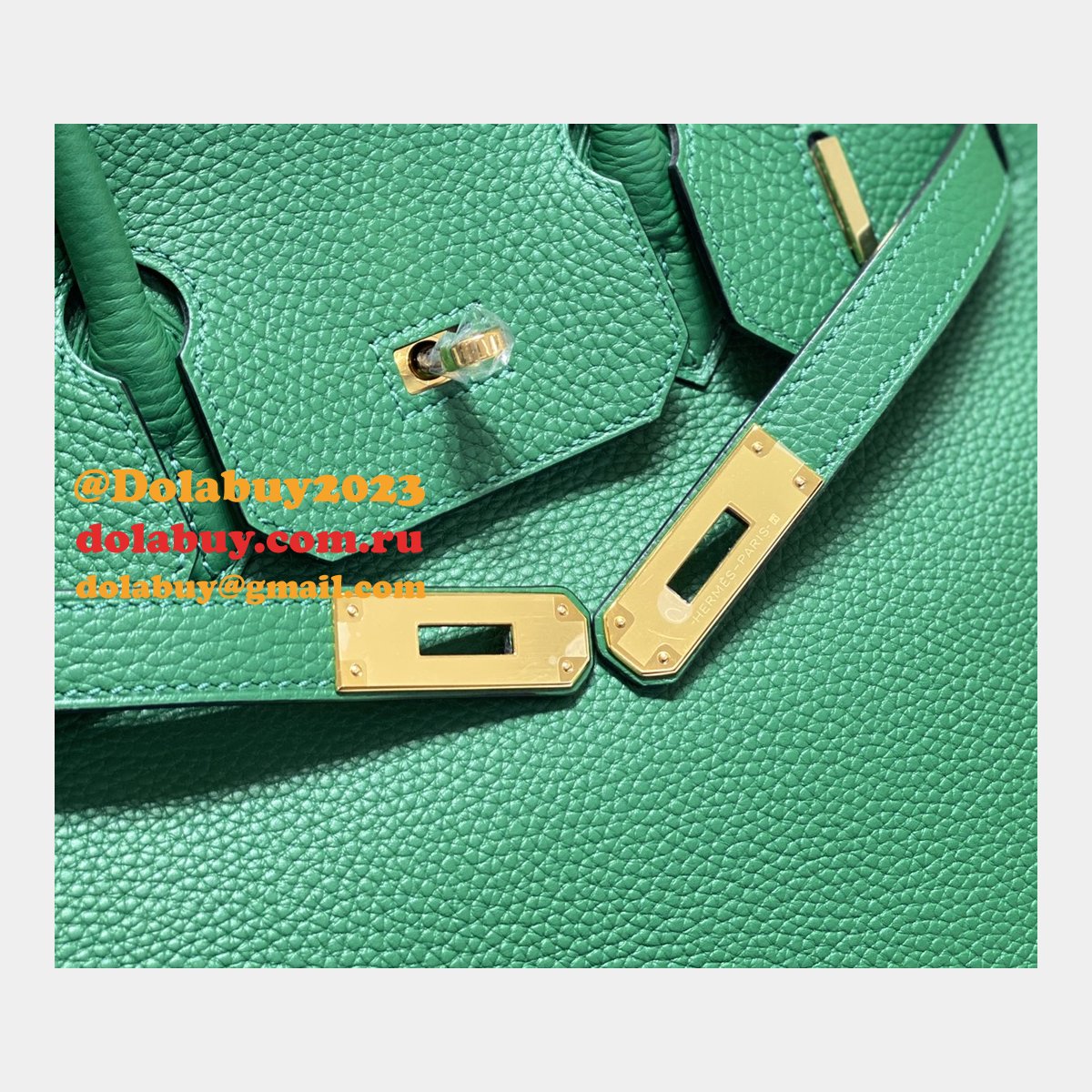 HERMES BIRKIN 25CM HALF HUMAN HANDMADE STICHING