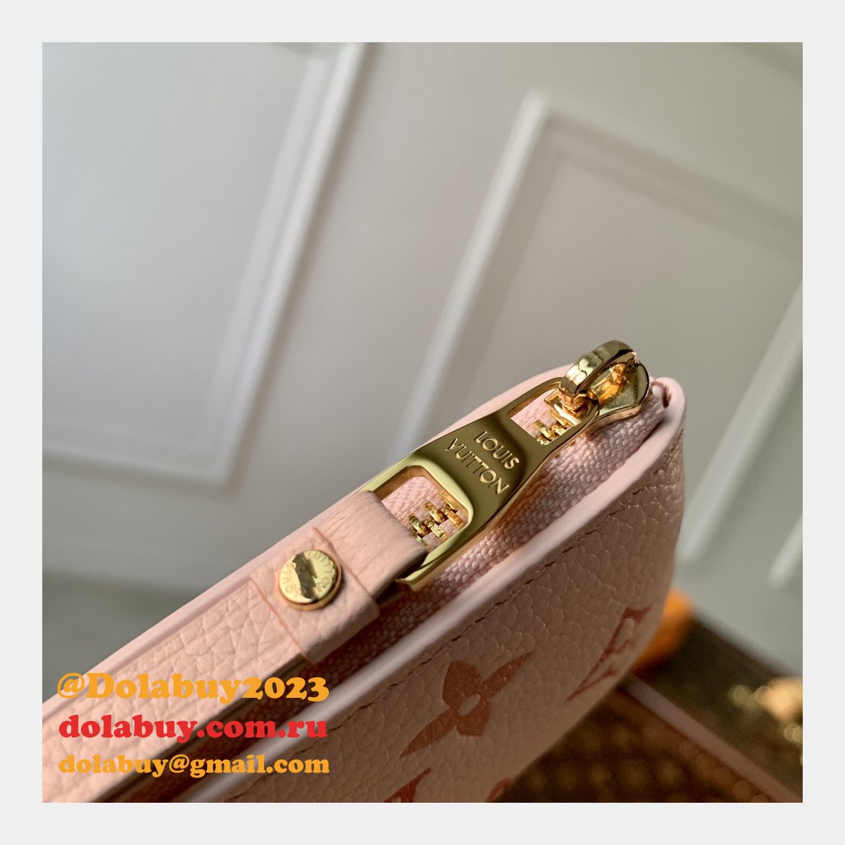 Replica Key Pouch M82204 Monogram Empreinte Leather Louis Vuitton