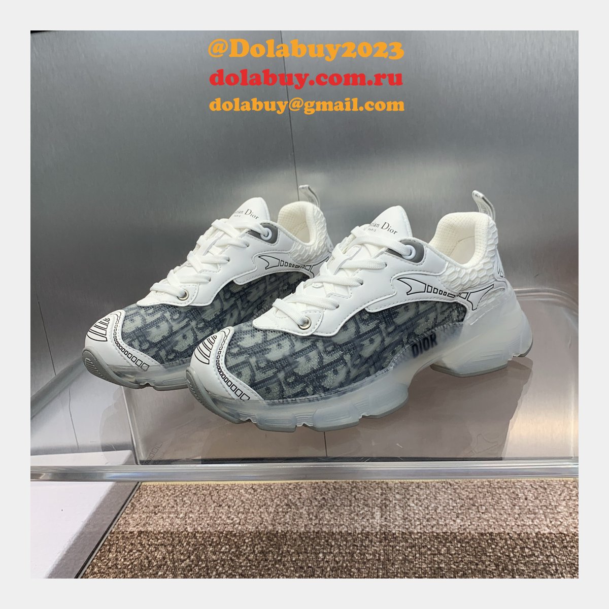 The Best Replicas Dior Vibe Sneakers AAA+ Quality Shoes
