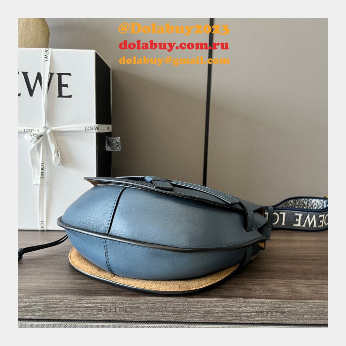 Best 1:1 Wholesale Mirror LOEWE GATE HADNBAG 25MM