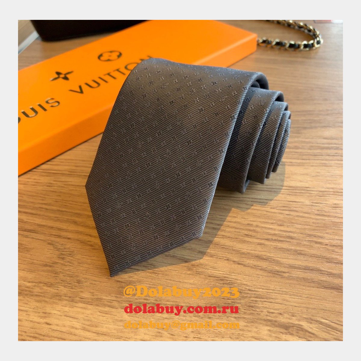 Louis Vuitton High Quality Small logo jacquard