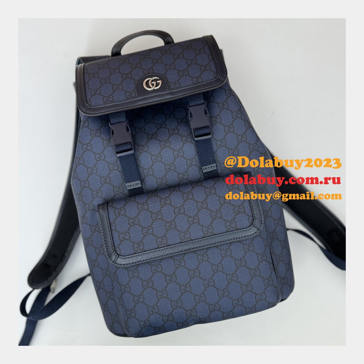 men G*u*i 792114 ophidia small gg backpack ebony supreme copy bag