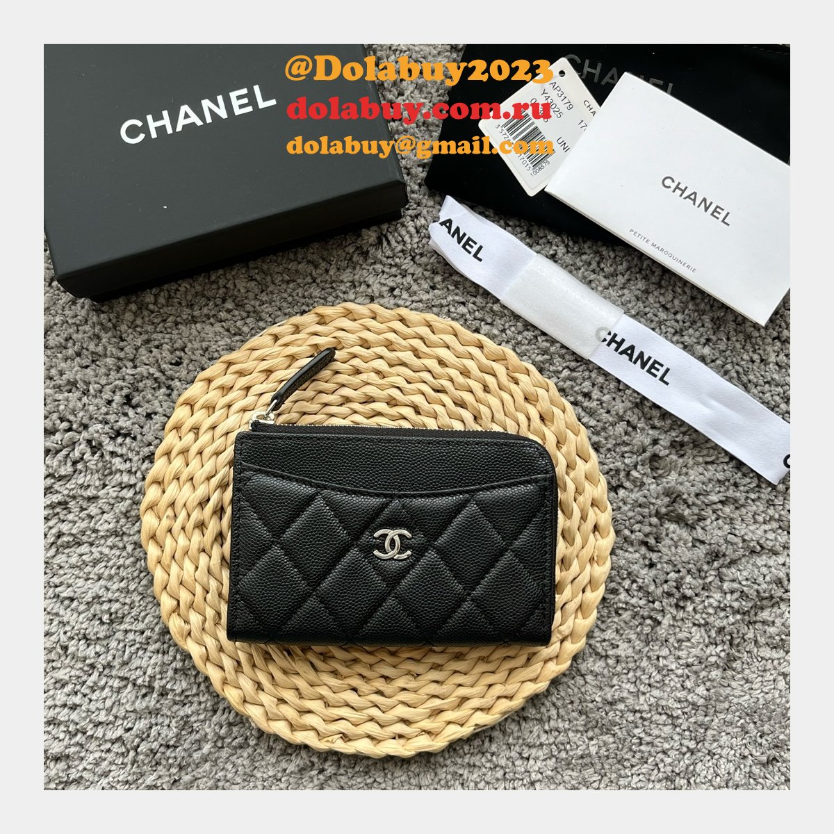 Designer Replica Card Holder AP3179 Luxury Bag