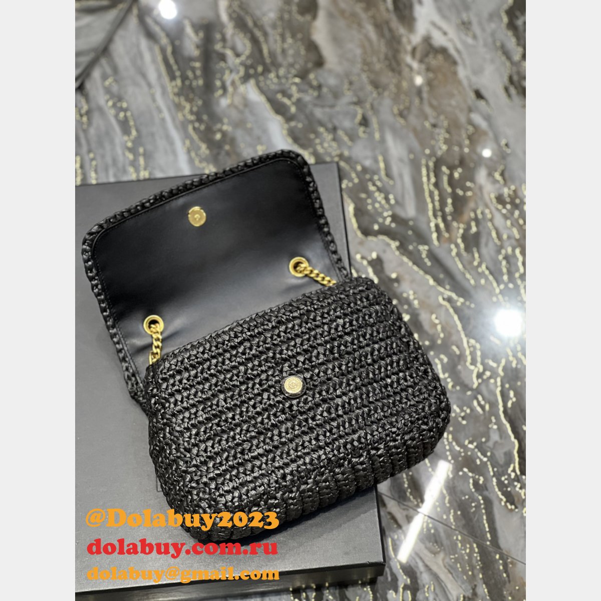 Quality YSL Niki Weave Bag Replica 22/28cm 633151/633158