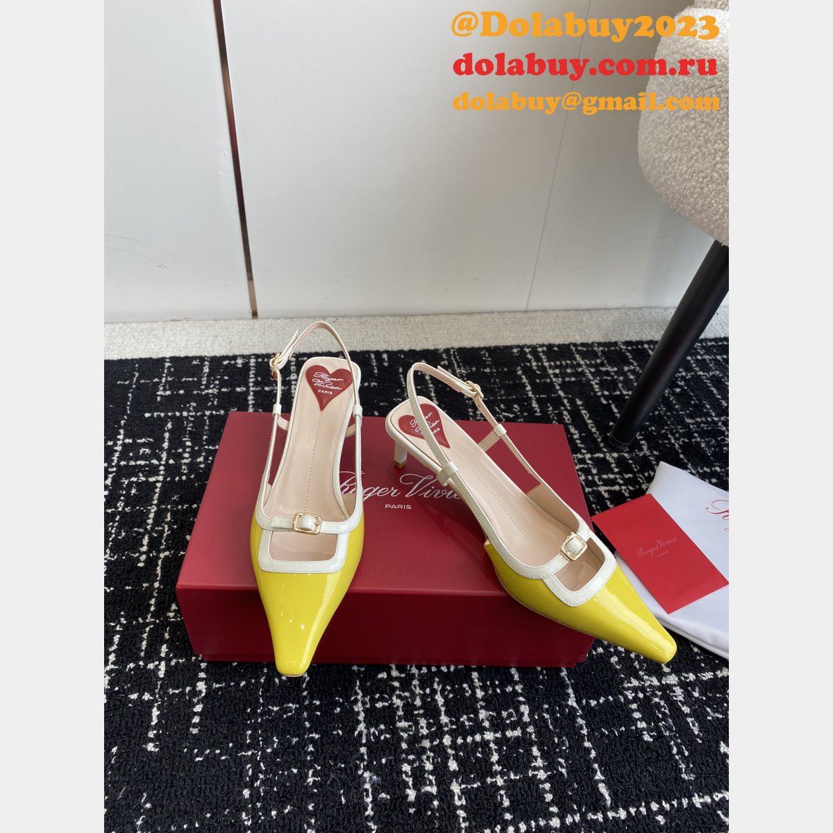 roger u1u1er wholesale slingback heels designer knockoff shoes