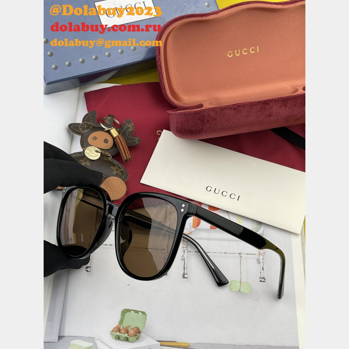 wholesale G*u*i 9807/0242 /g6521/g3369 perfect sunglasses